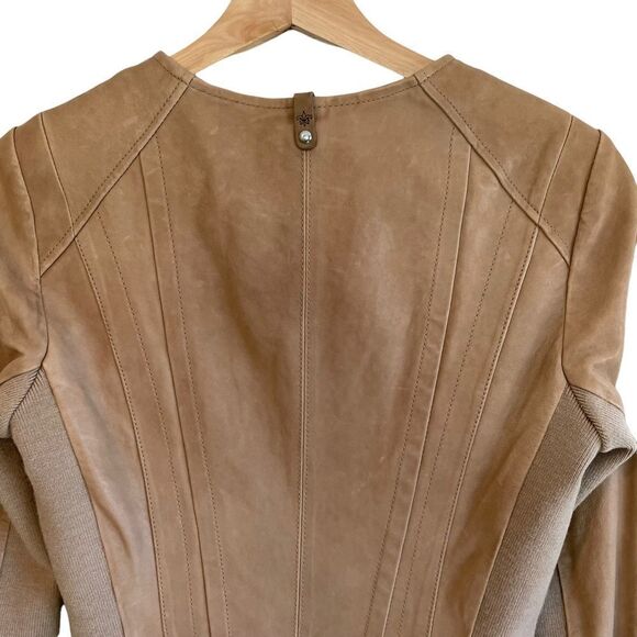 Mackage for Aritzia Lamb Leather and Wool Jacket - Picture 9 of 12